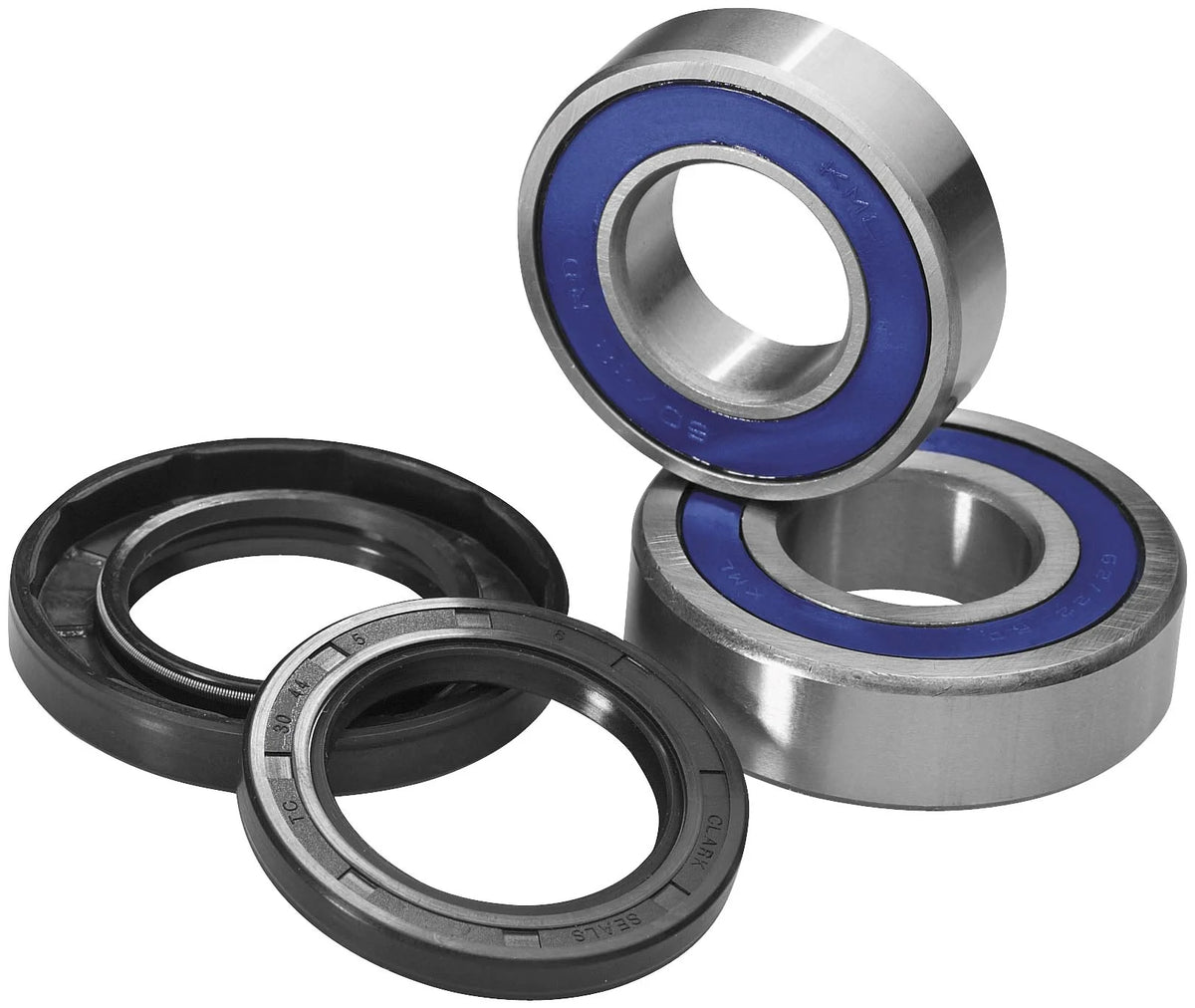 Front and Rear Wheel Spacer Kits for KTM MXC 200 2003 J293281