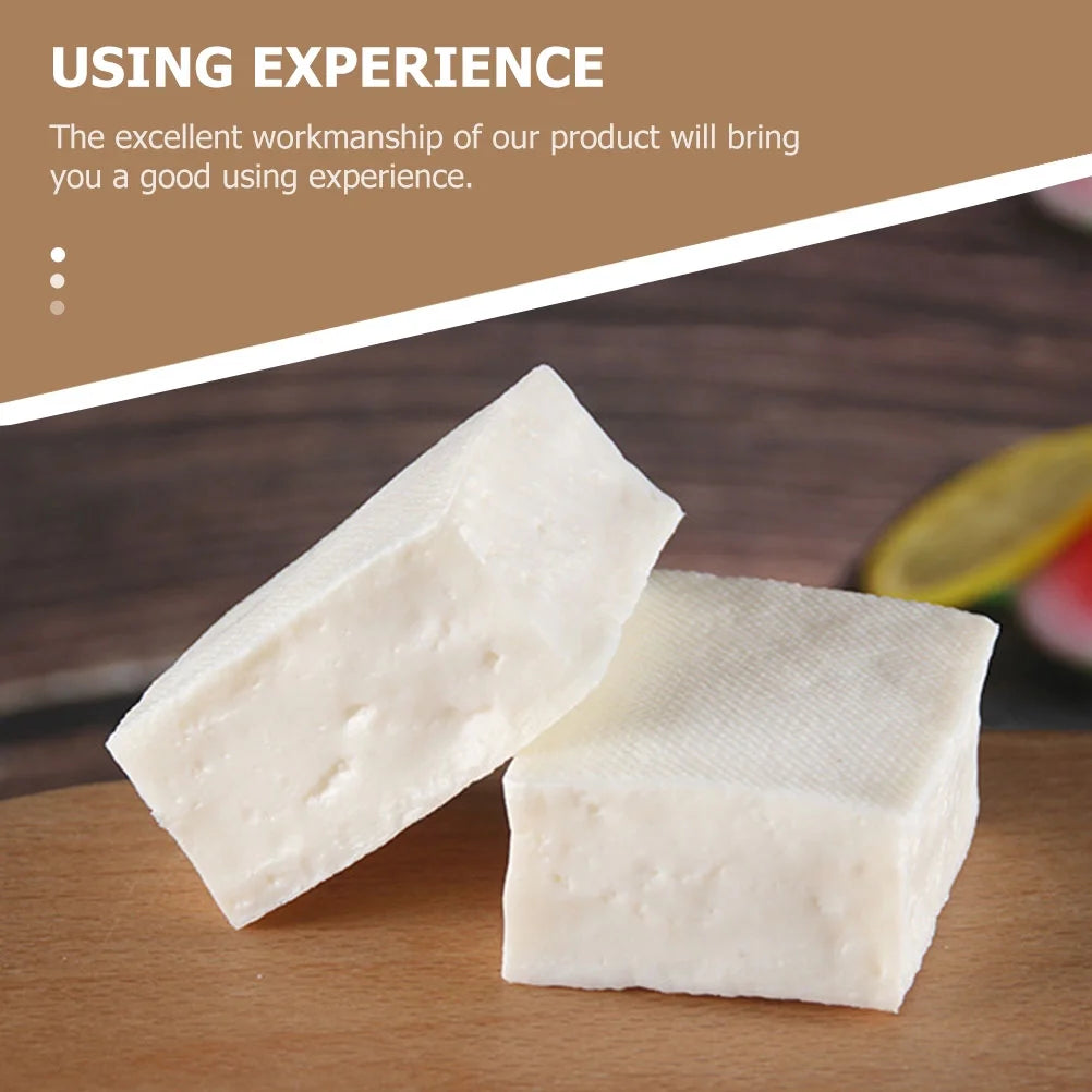 Simulated Tofu Block Fake Chinese Food Toys J191