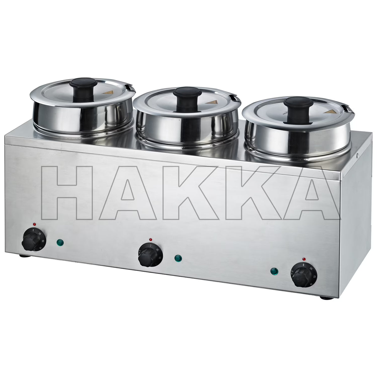3.5Lx3 Countertop Food Warmer Buffet Soup Pot V616215