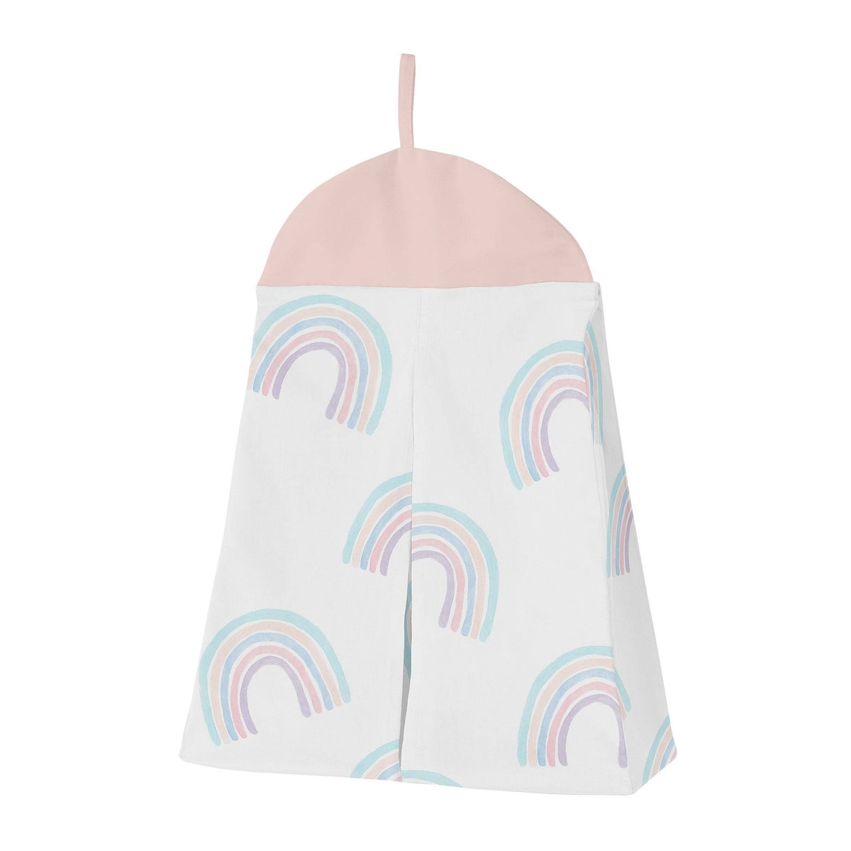 Pastel Rainbow 5 Pieces Crib Bedding Set F227