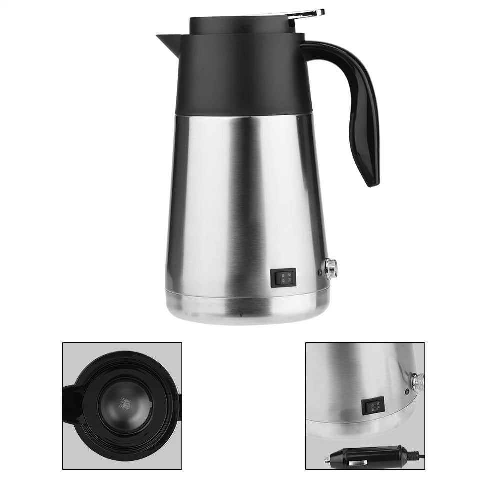 Car Kettle 1300ml Portable 24V M5513