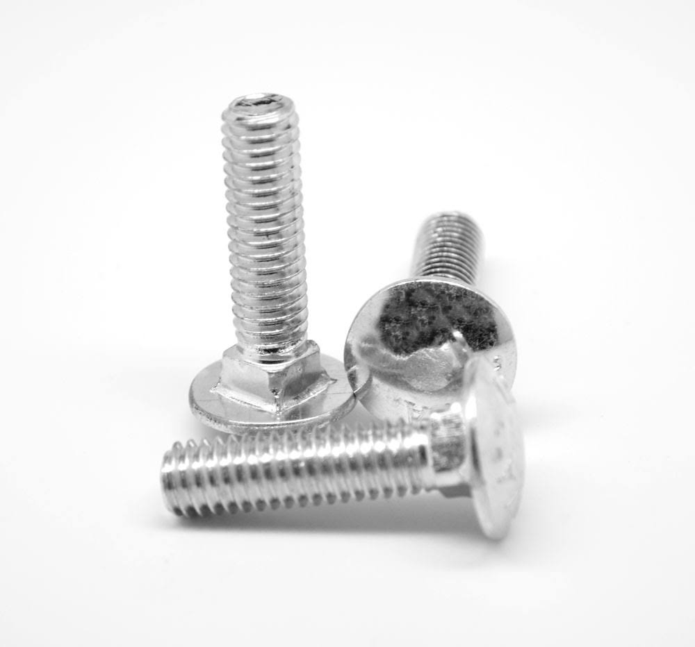 3/8x22-16 x 5x22 Coarse Thread Carriage Bolt Stainless Steel 18-8 O32538