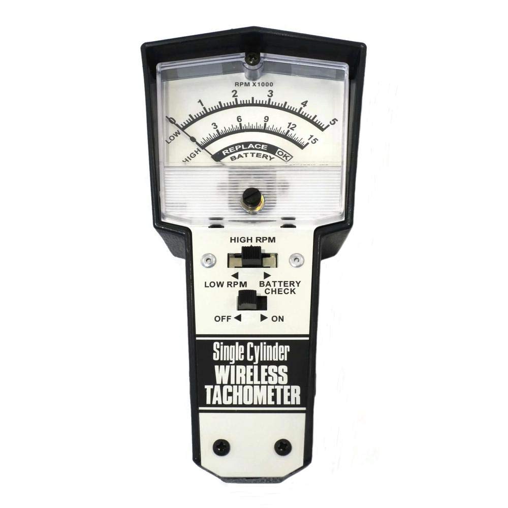 Wireless Tachometer for Small 2 & 4 Cycle Engines, 0 to 15,000 RPM L63720