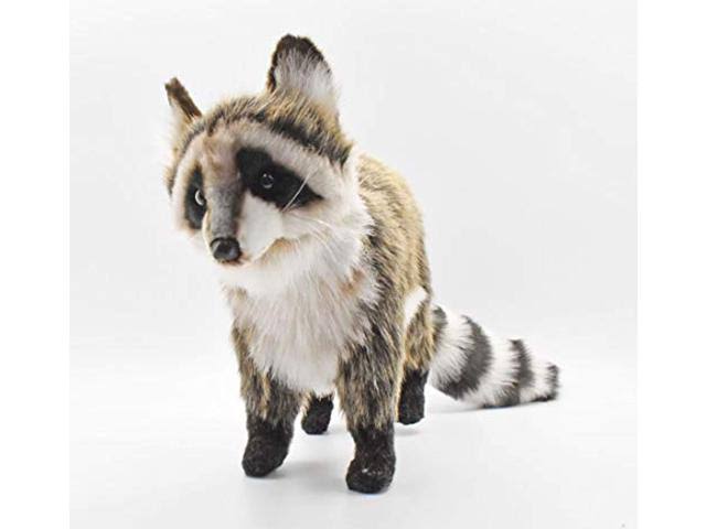 Standing Racoon Plush L53484