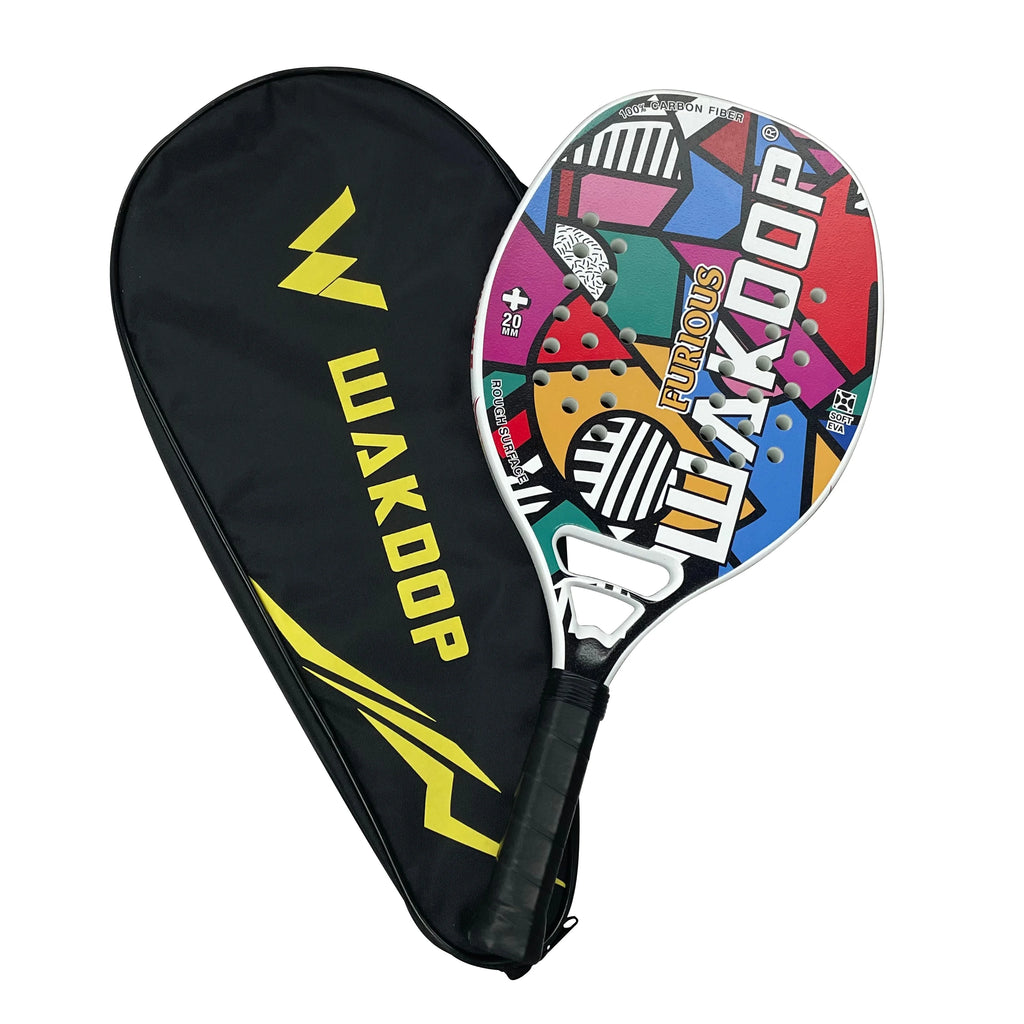 Carbon Fiber Beach Tennis Racket with EVA Foam Core U918273