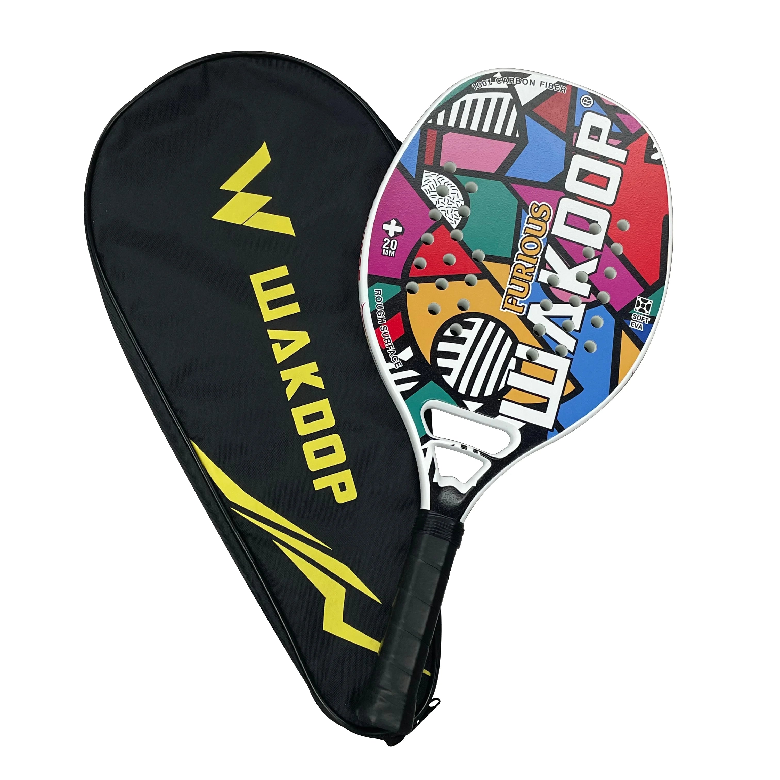 Carbon Fiber Beach Tennis Racket with EVA Foam Core U918273