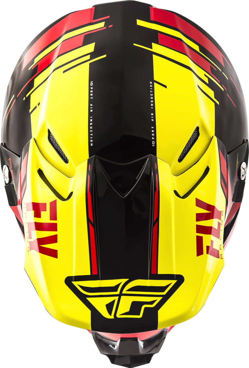 Yellow/Red/Black Carbon Helmet Y240