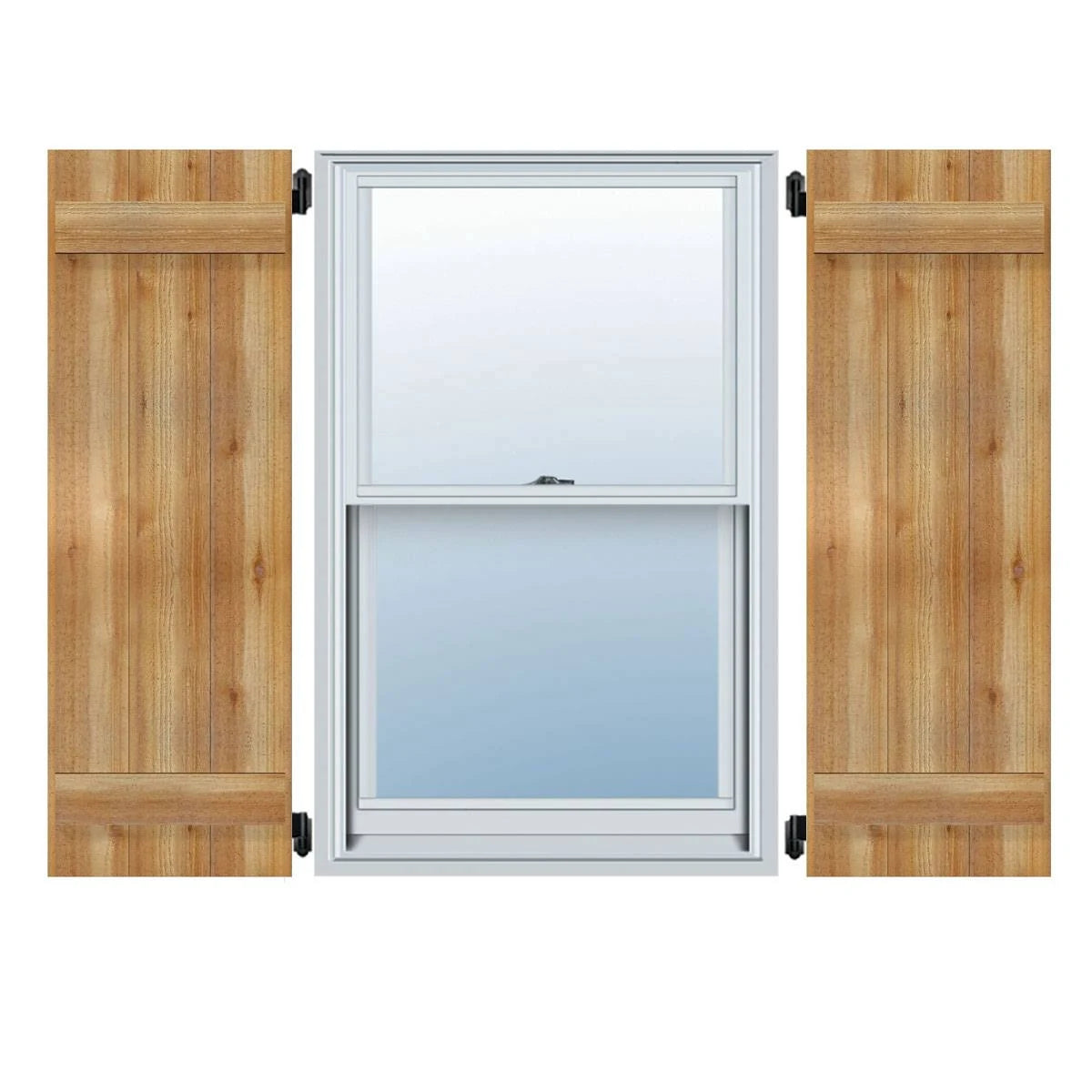 Rough Sawn Board-n-Batten Shutters Q52365