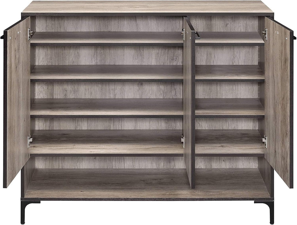 Rustic Gray Oak Cabinet X236316