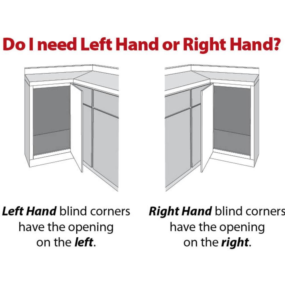 Blind Corner Swing Out Left Handed Unit Z71919