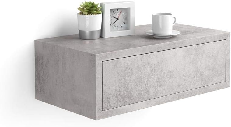 Canaletto Walnut Laminate-Finished Bedside Table D53535