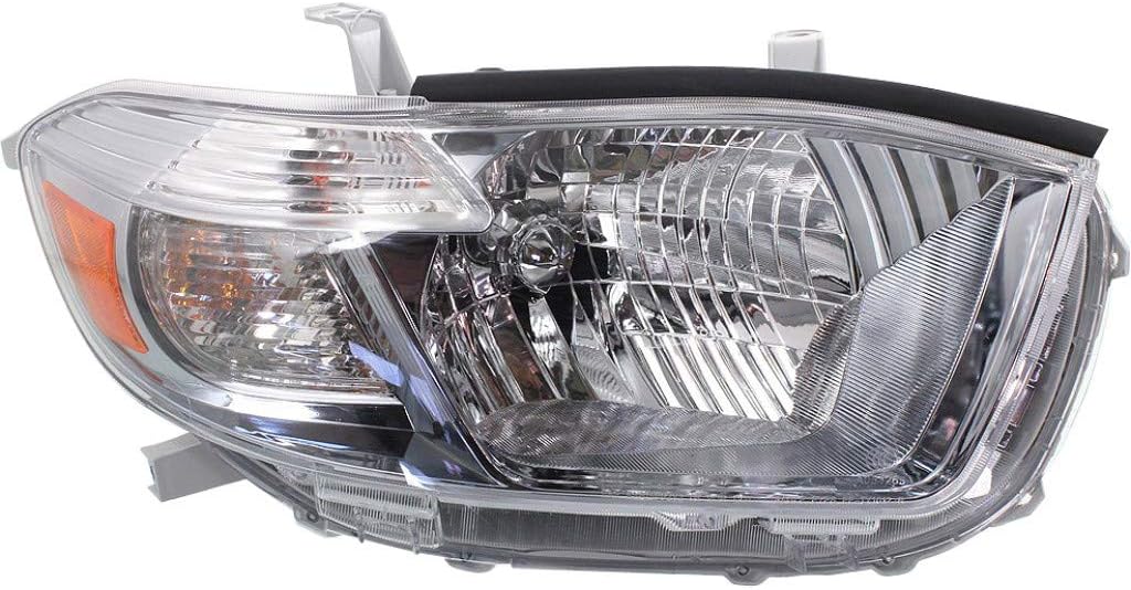 Headlight Assembly Passenger Side with Bulbs E11366