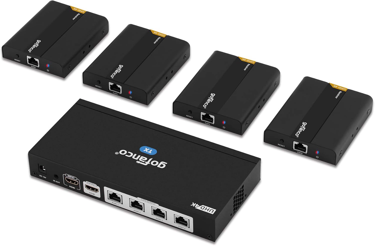 4K 4x4 HDMI 2.0 Matrix with CAT Extension M71593