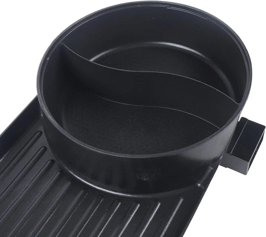 2In1 5 Speed Fire Adjustment Electric Smokeless Grill Indoor 110V I503