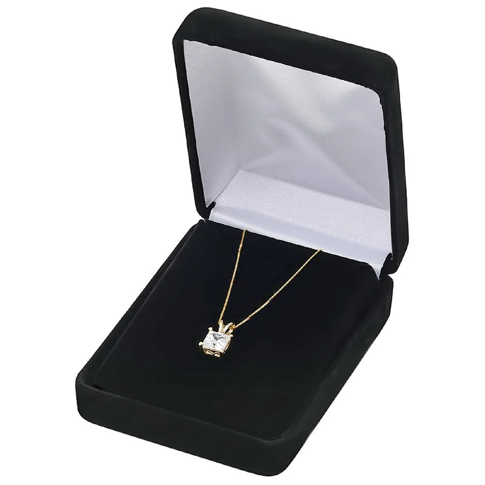 18K Yellow Gold Diamond Pendant with 18" Chain G65548