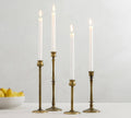 Brass Candlesticks, Set of 4 G812982