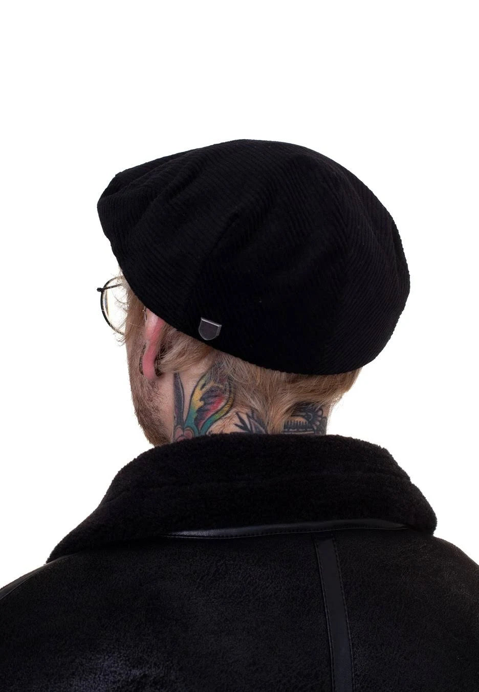 Black Cord Snap Cap Q8046