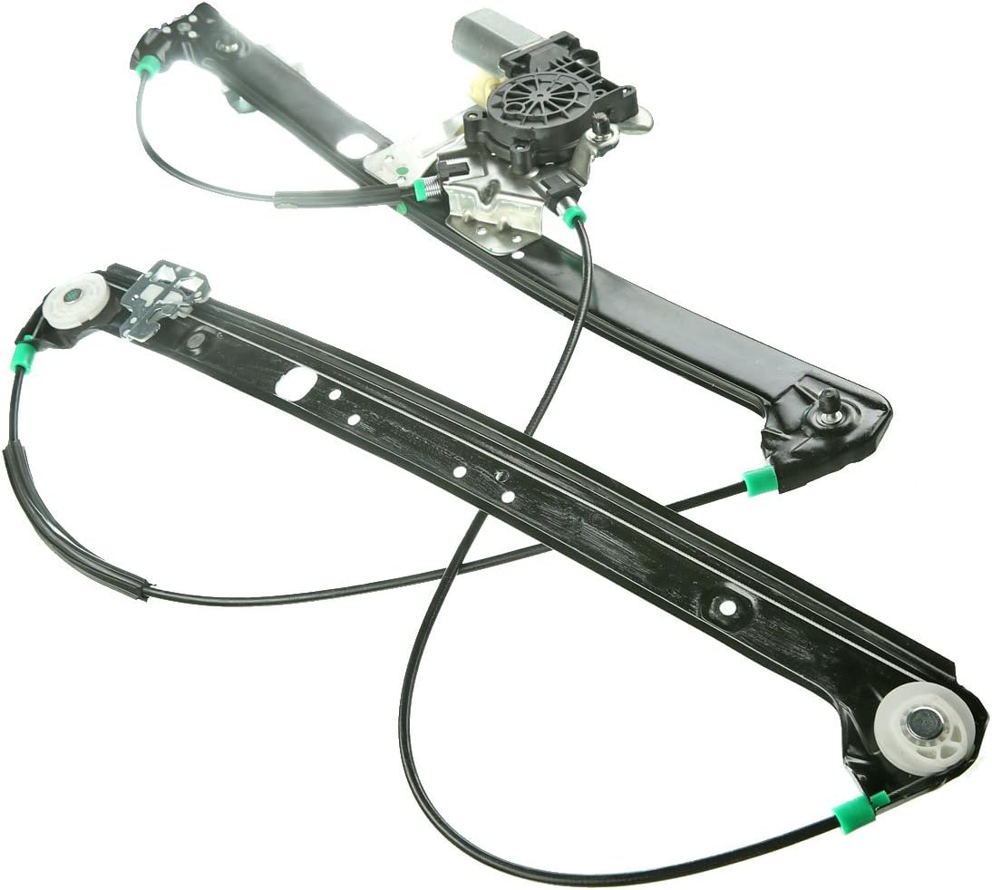 Power Window Regulator with Motor for BMW E53 X5 2000-2006 Pack of 2 A90798