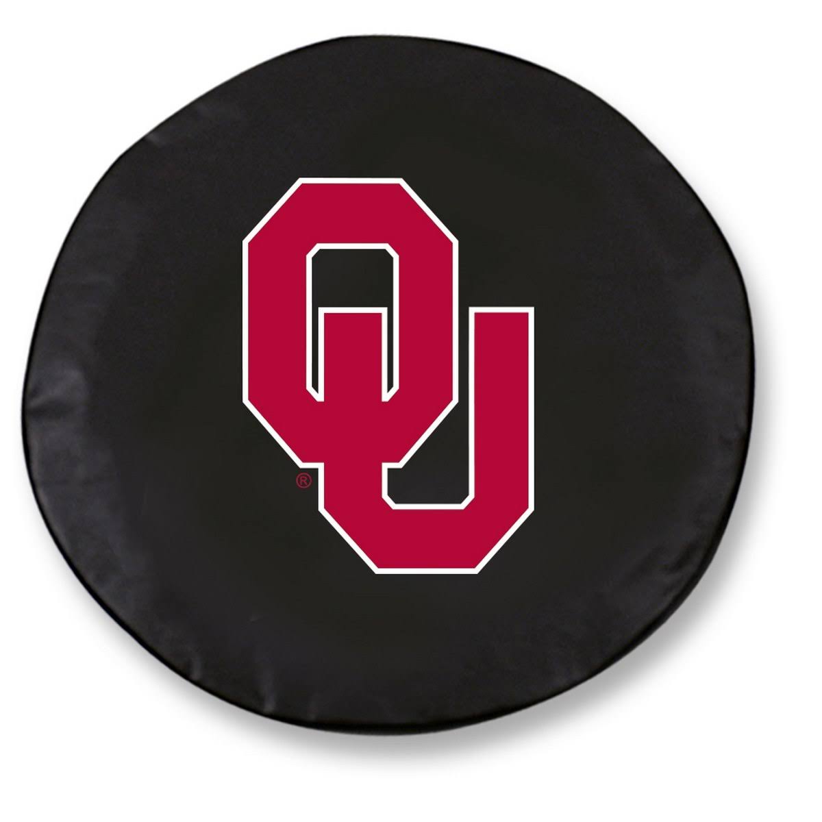 Black Vinyl Fitted Spare Car Tire Cover Q841