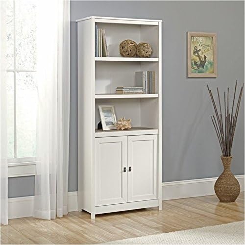 3 Shelf Bookcase in Soft White O7699