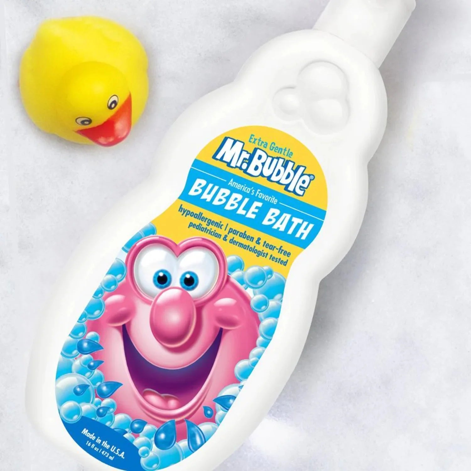 Extra Gentle Bubble Bath, Dye and Fragrance Free, 16 fl oz M5117