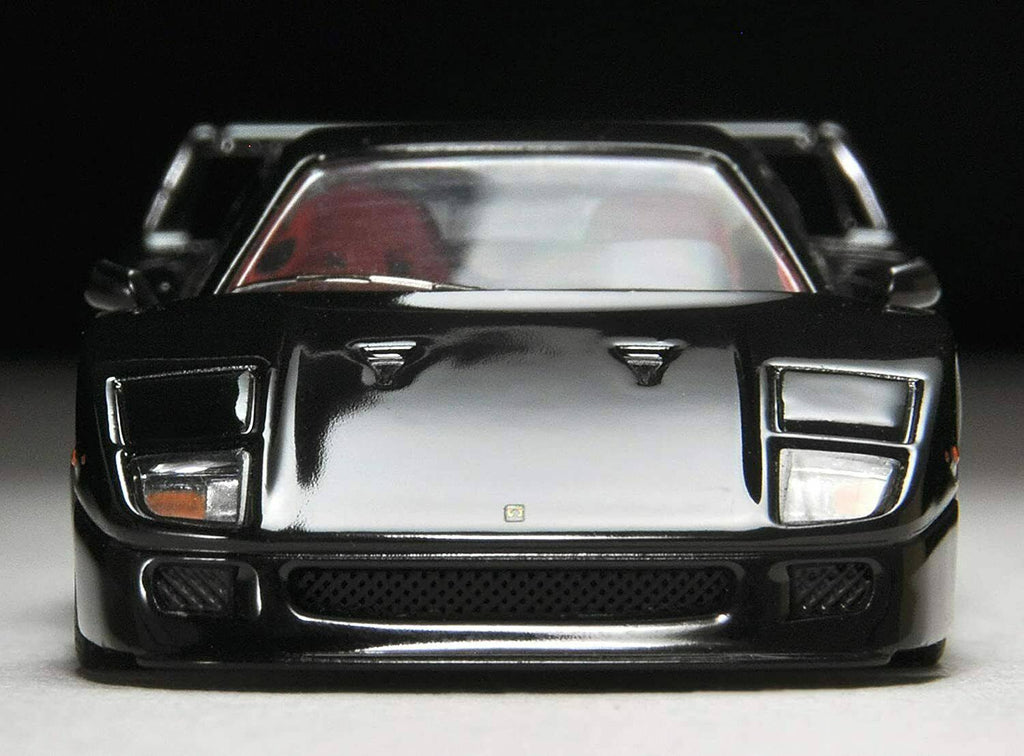Ferrari F40 Black 1/64 Diecast Model Car P62221