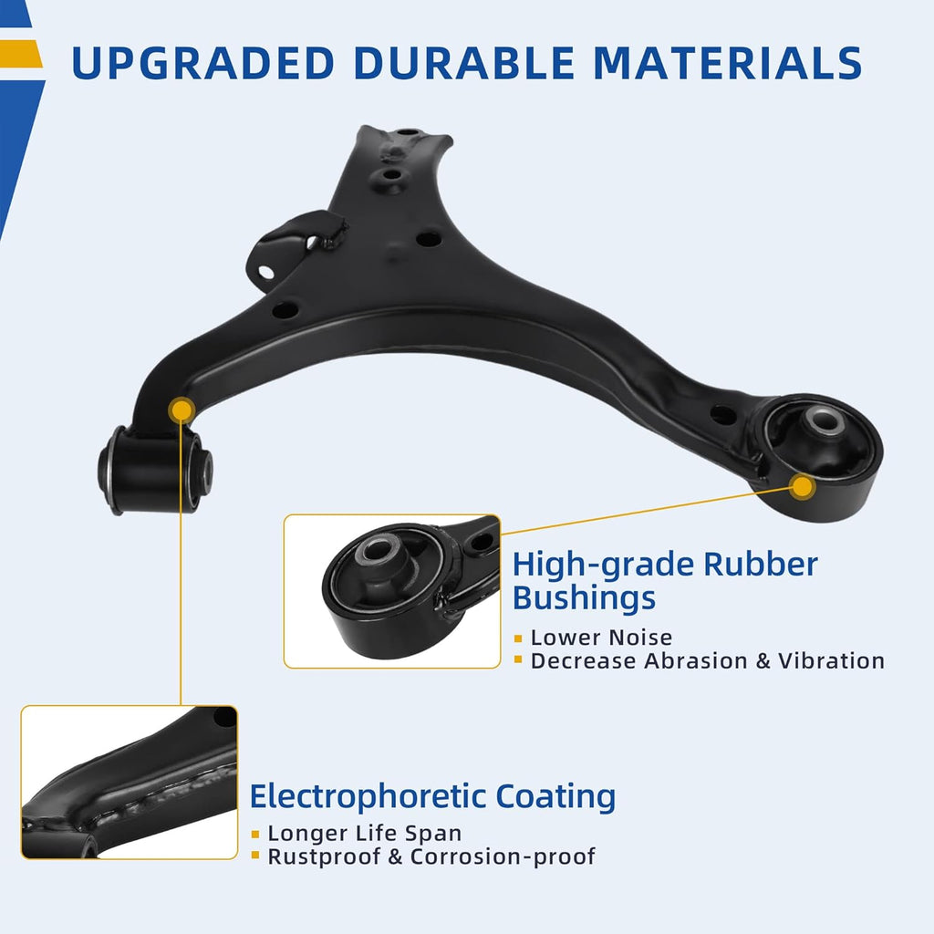 8-Piece Front Lower Control Arm Kit V574