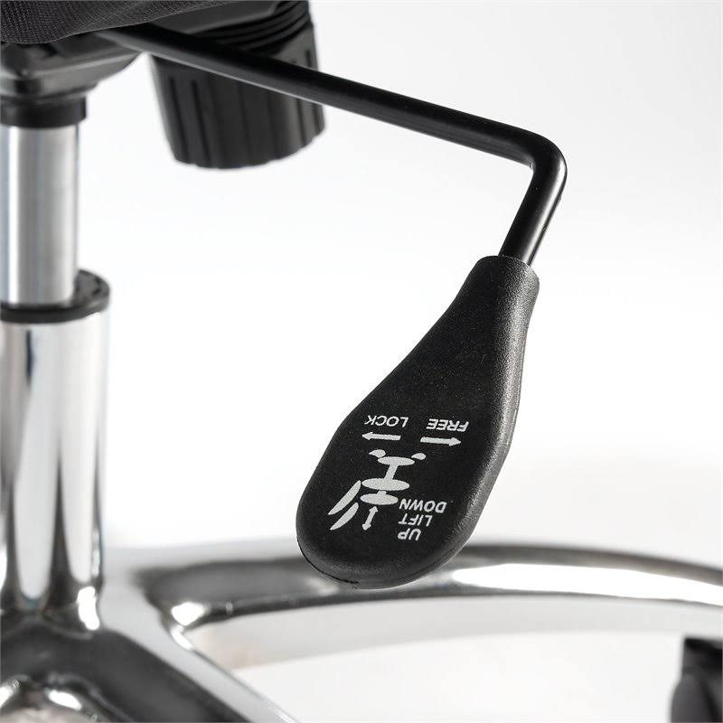 Black Leather Executive Office Chair K832