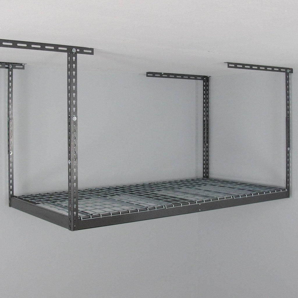 Overhead Garage Storage Rack White F297886