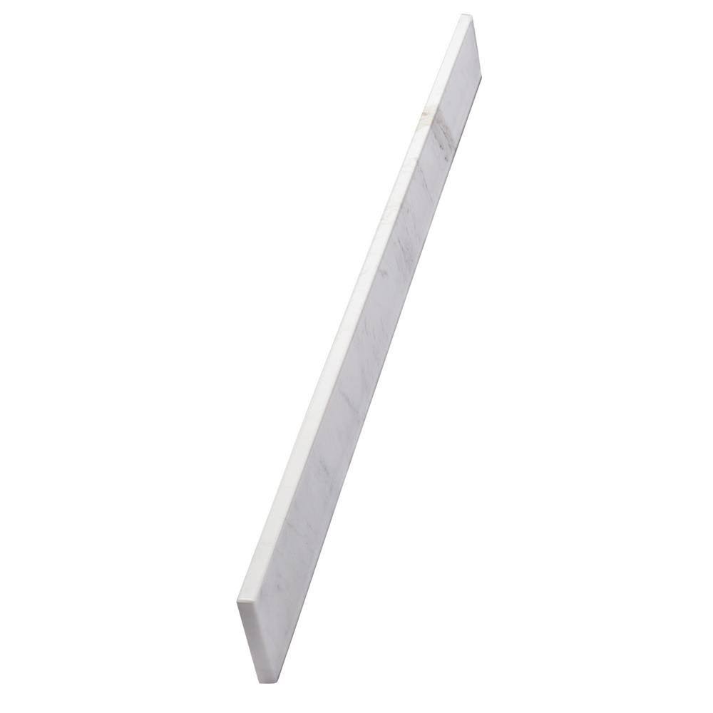 Marble Single Sink Vanity Top with White Sink O67979