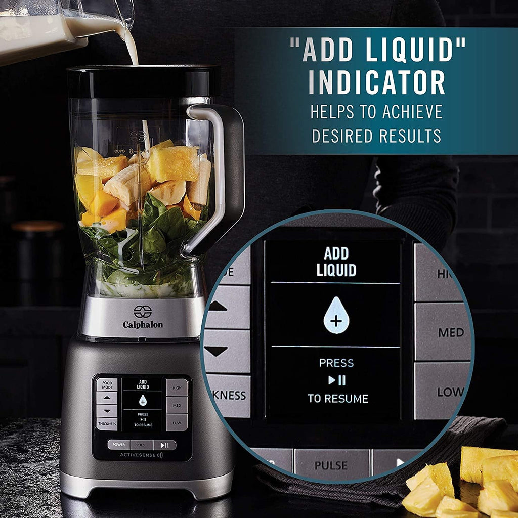 Dark Stainless Steel Blender with Blend-N-Go Cup B1570