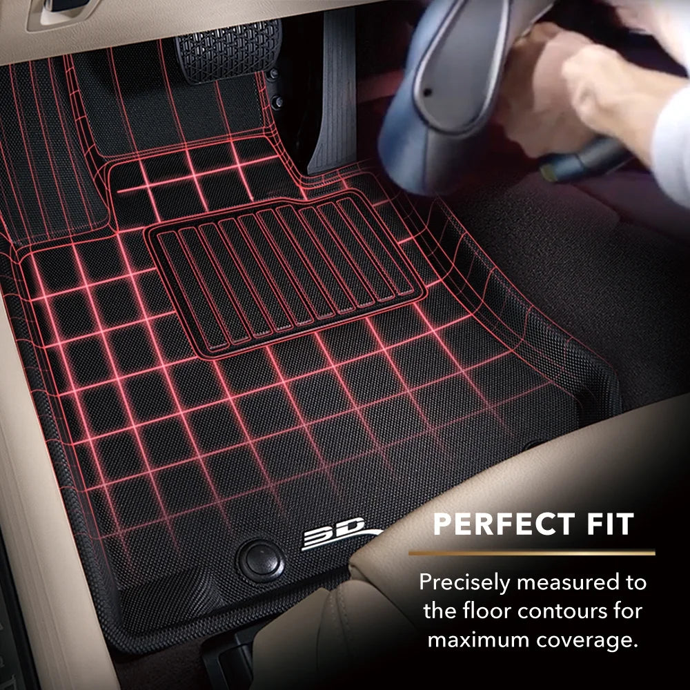 3D MAXpider KAGU Floor Mat (BLACK) Second Row K5702