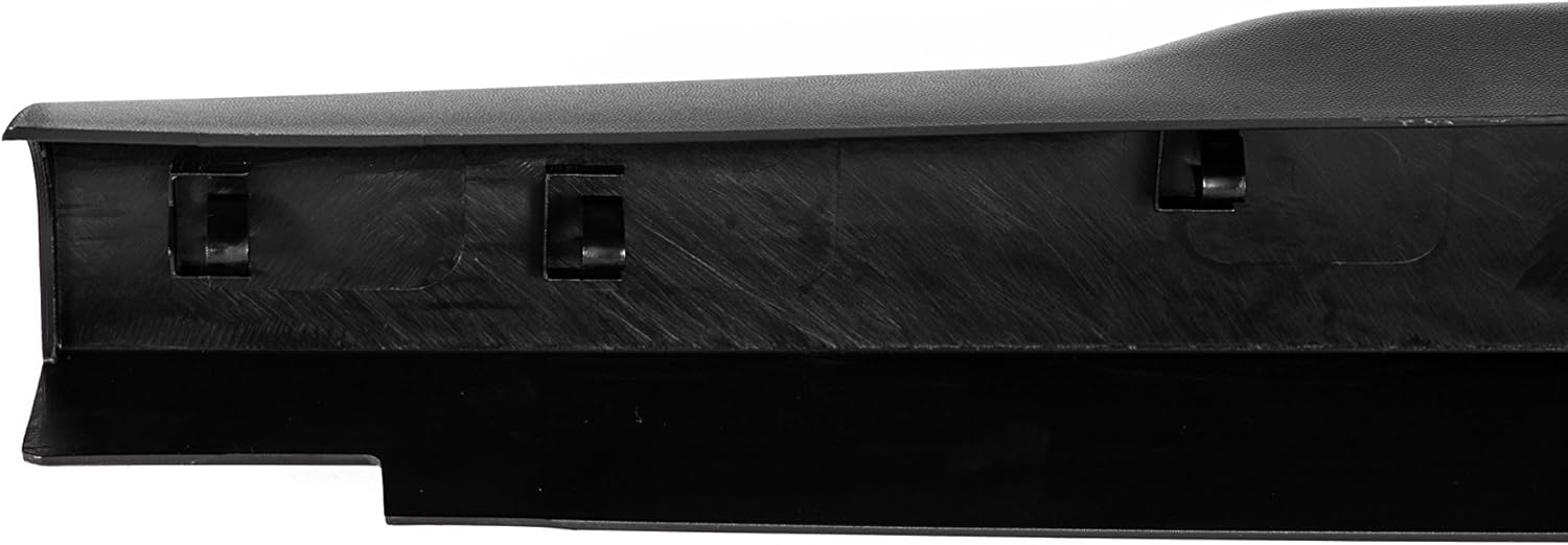 Replacement Rear Black Tailgate Molding Cap Pack of 2 P645