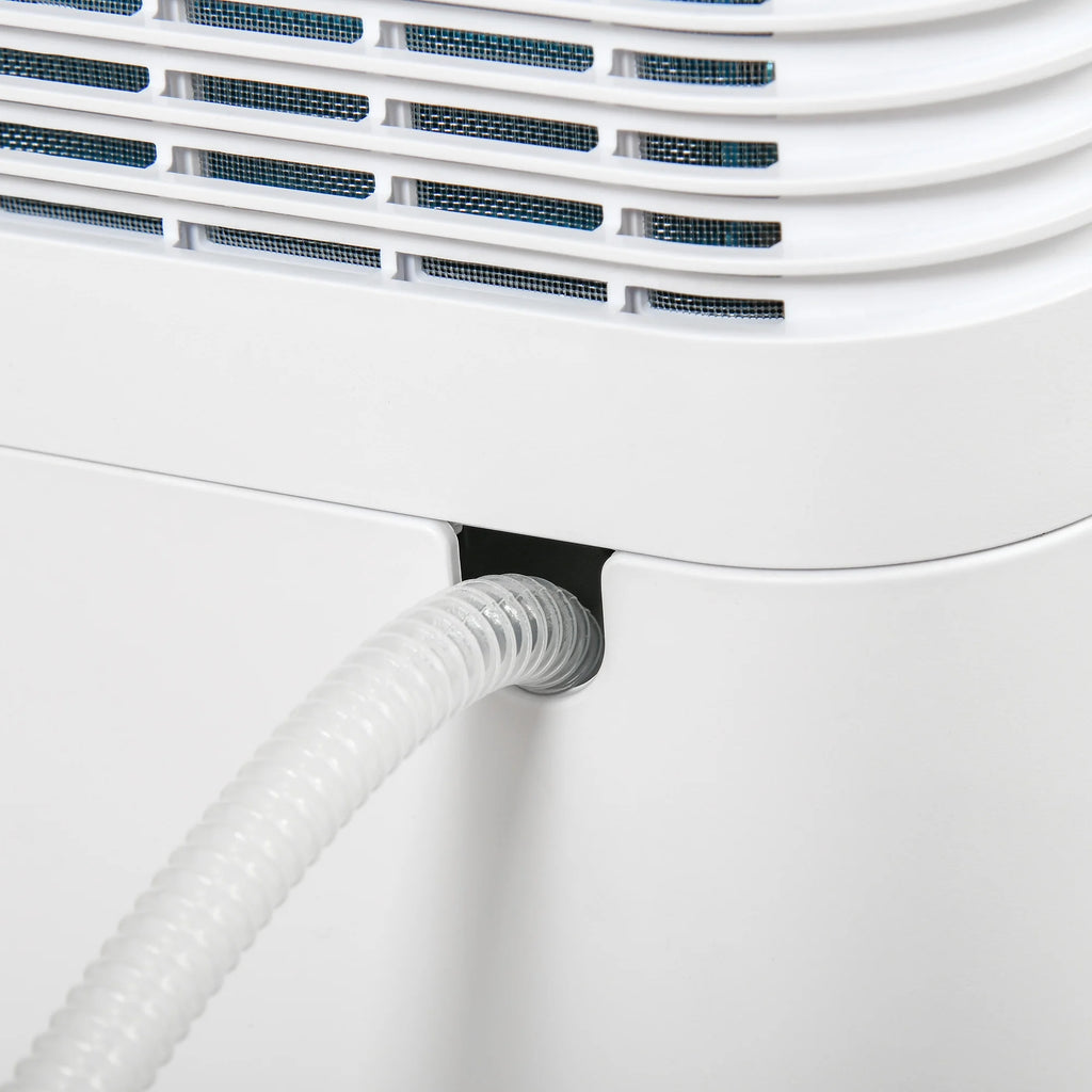 Portable Electric Dehumidifier with LED Display, 21pt/Day, White F14506