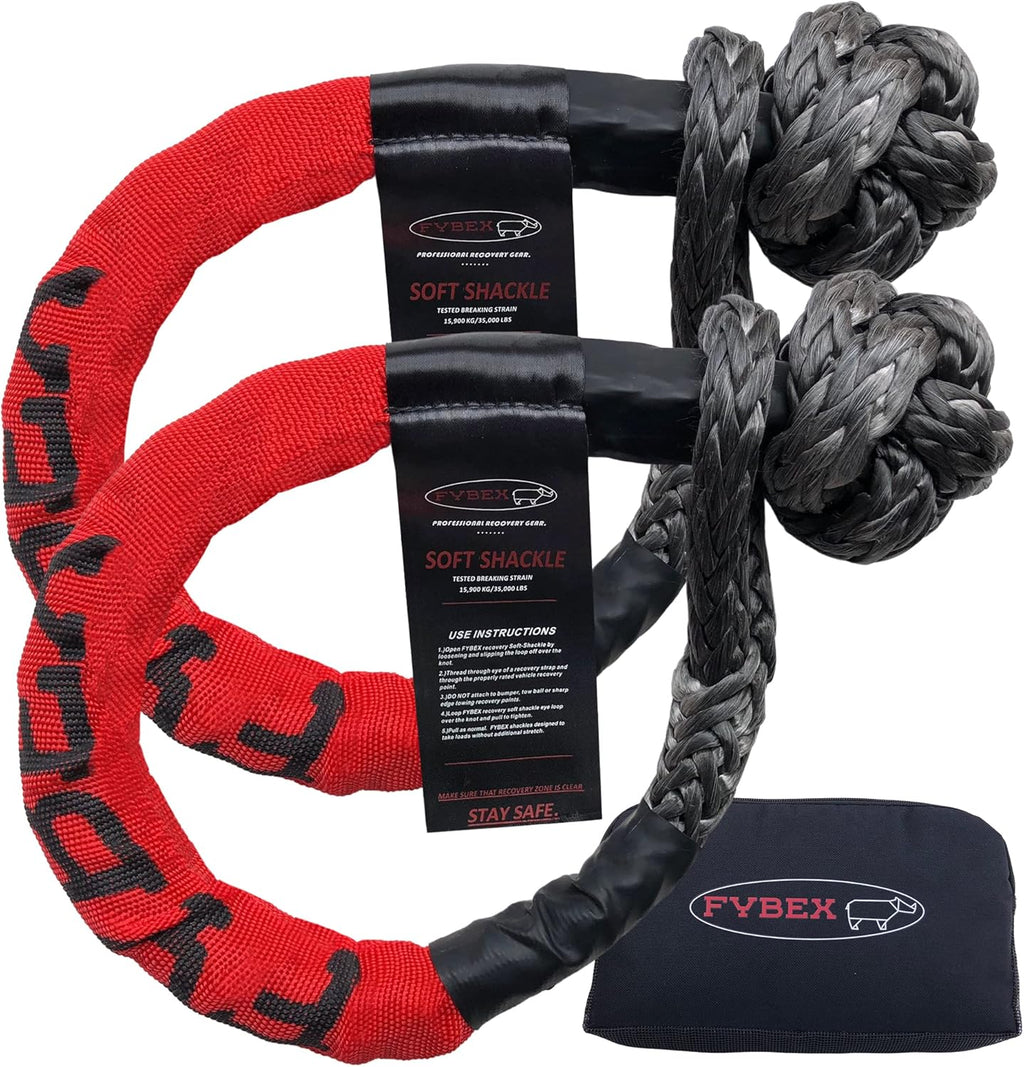 Synthetic Soft Shackle Recovery Kit Pack of 2 R934364