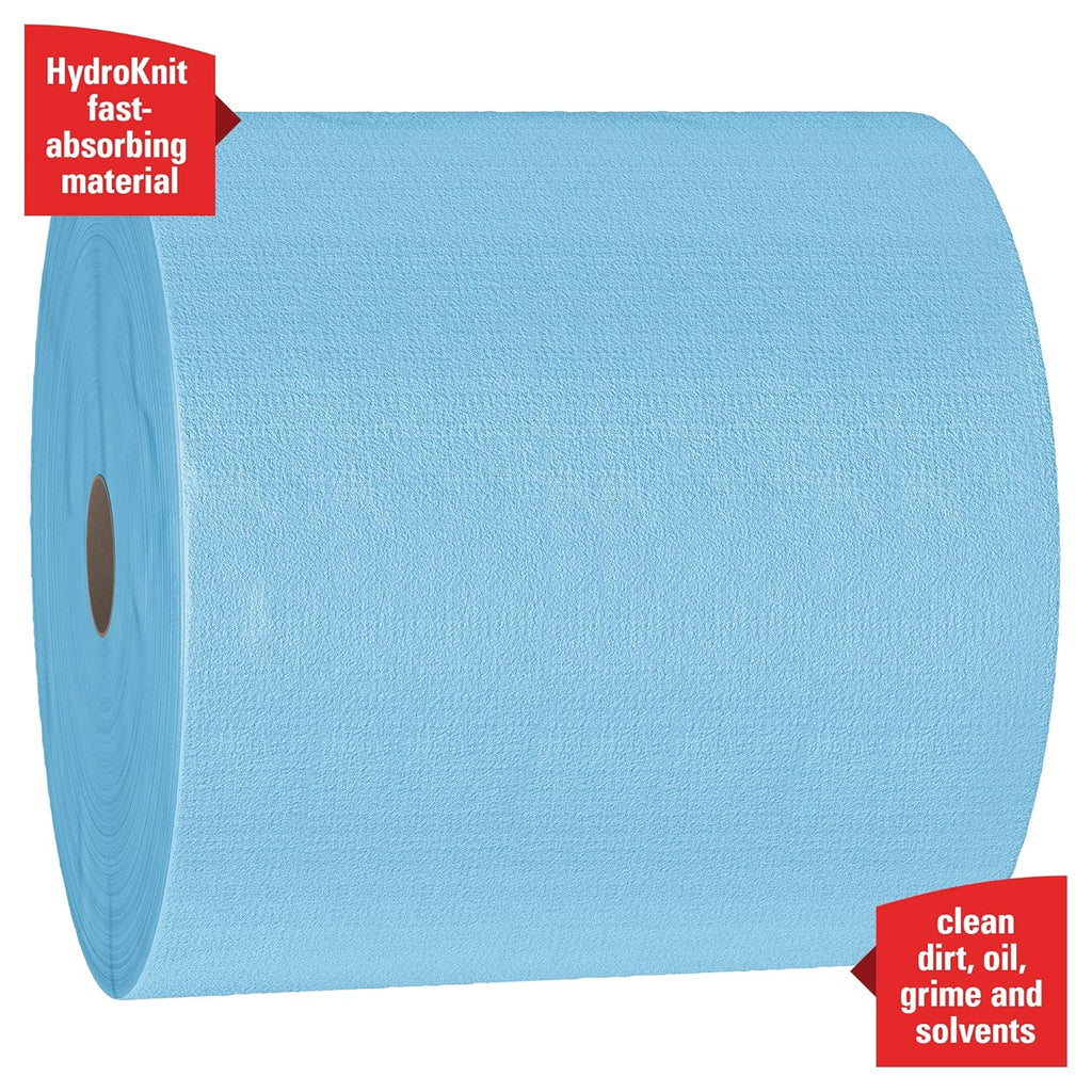 Heavy Duty Cloths Jumbo Roll, Blue, 475 Sheets / Roll O505324
