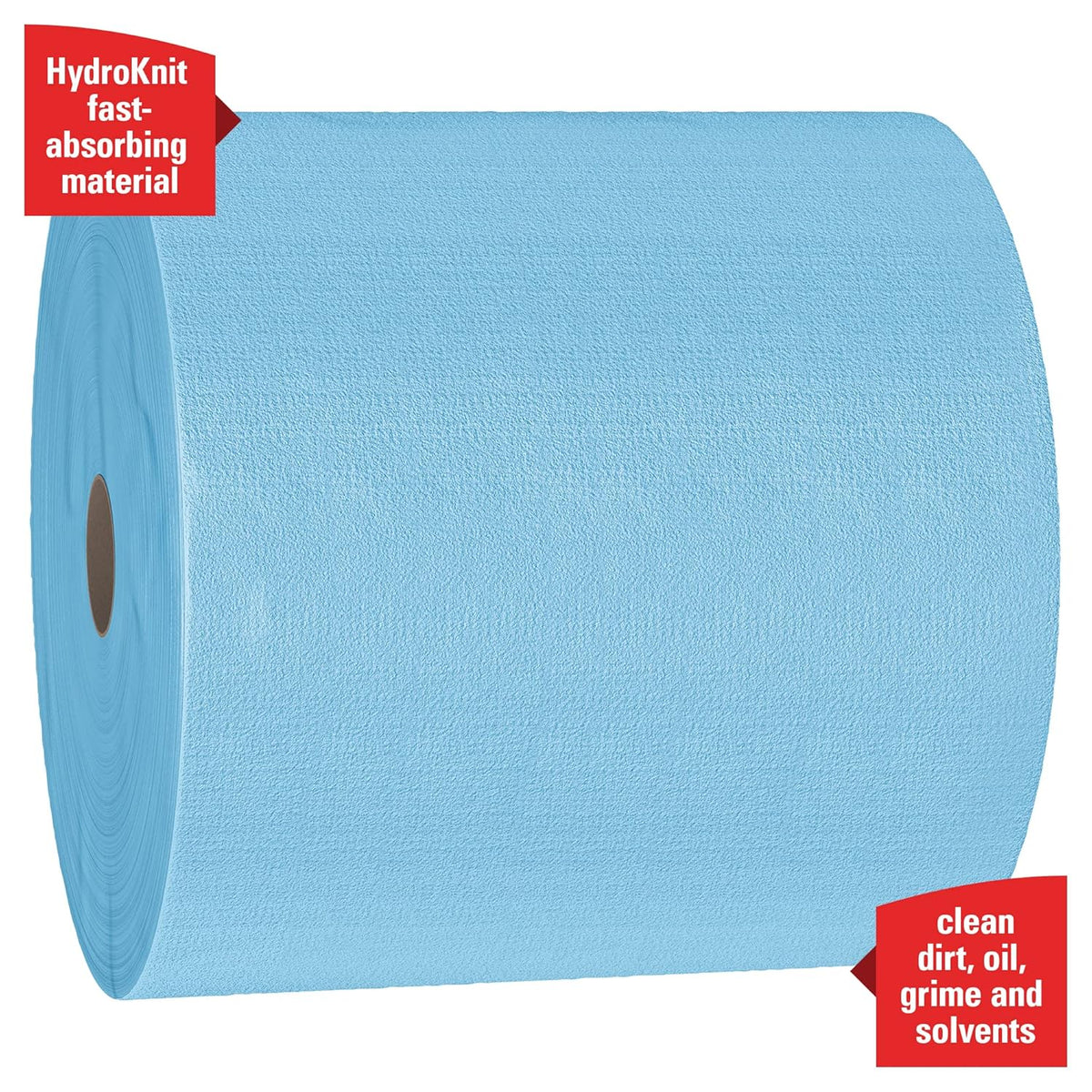 Heavy Duty Cloths Jumbo Roll, Blue, 475 Sheets / Roll O505324