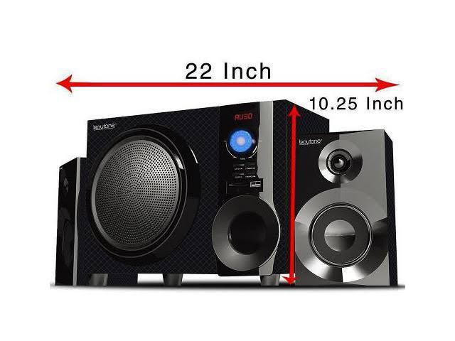2.1 Multimedia Speaker System with FM Radio T6629