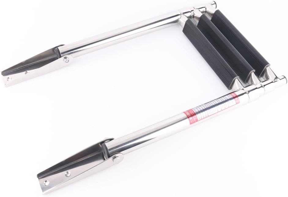 Stainless Steel Telescoping Boat Ladder Swim Step, 900 Pound Capacity, Pack of 2 O63024