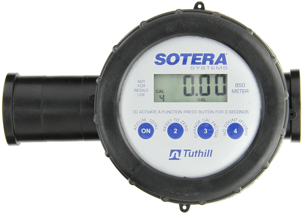 Digital Inline Nutating Disc Chemical Transfer Meter E1450