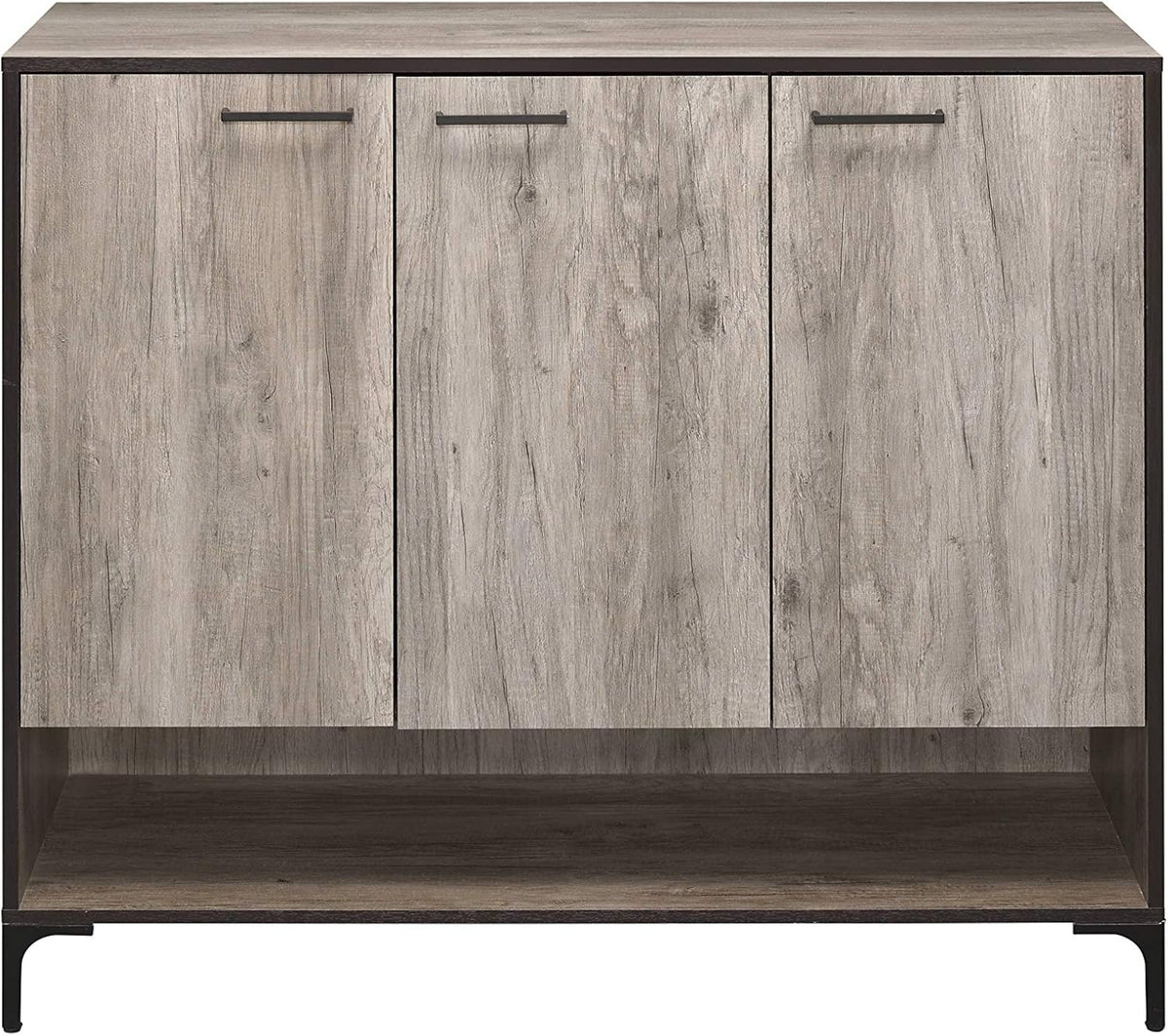 Rustic Gray Oak Cabinet X236316