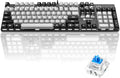 Compact Wired Mechanical Gaming Keyboard with Blue Switches H945375