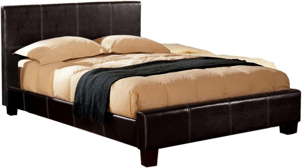 Espresso Finish Queen Platform Bed V485932