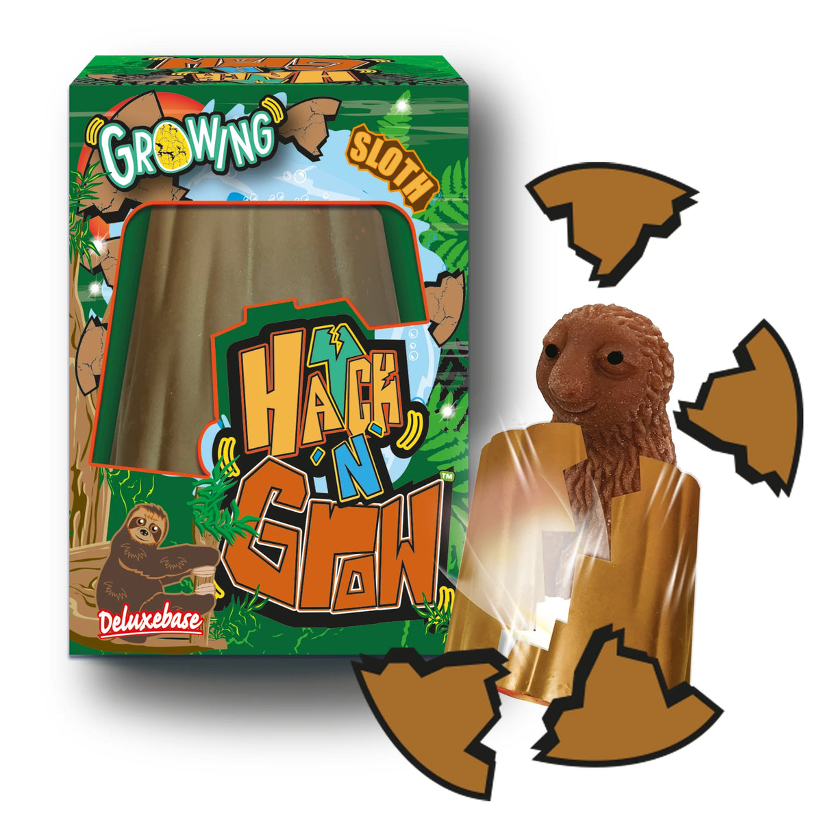 6.5cm Hatching Eggs with Growing Animal Toy R462
