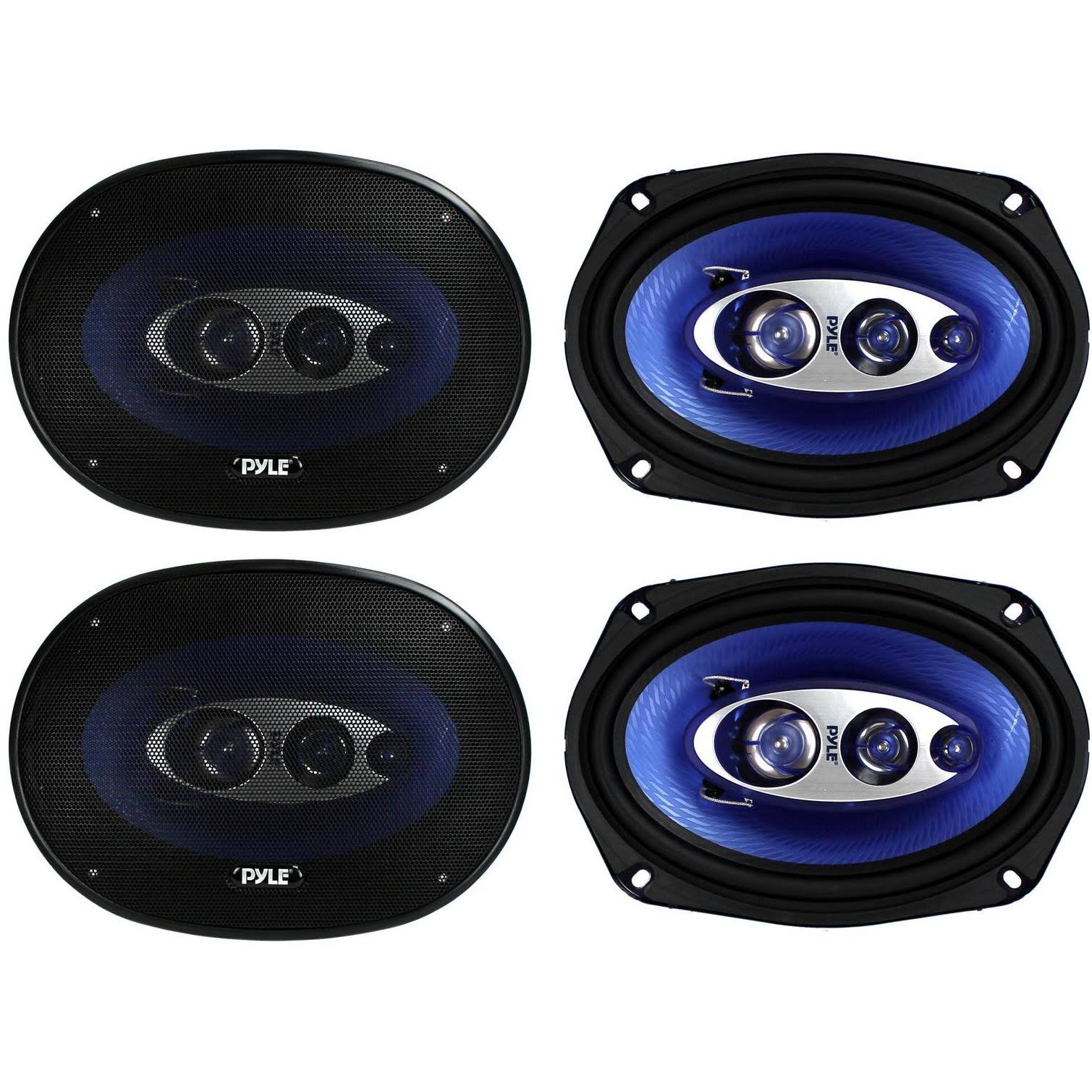 800 Watts 4-Way Car Coaxial Speakers Blue I125284