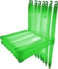 100 Pack Green 6 inch Glow Sticks with Lanyards Q799