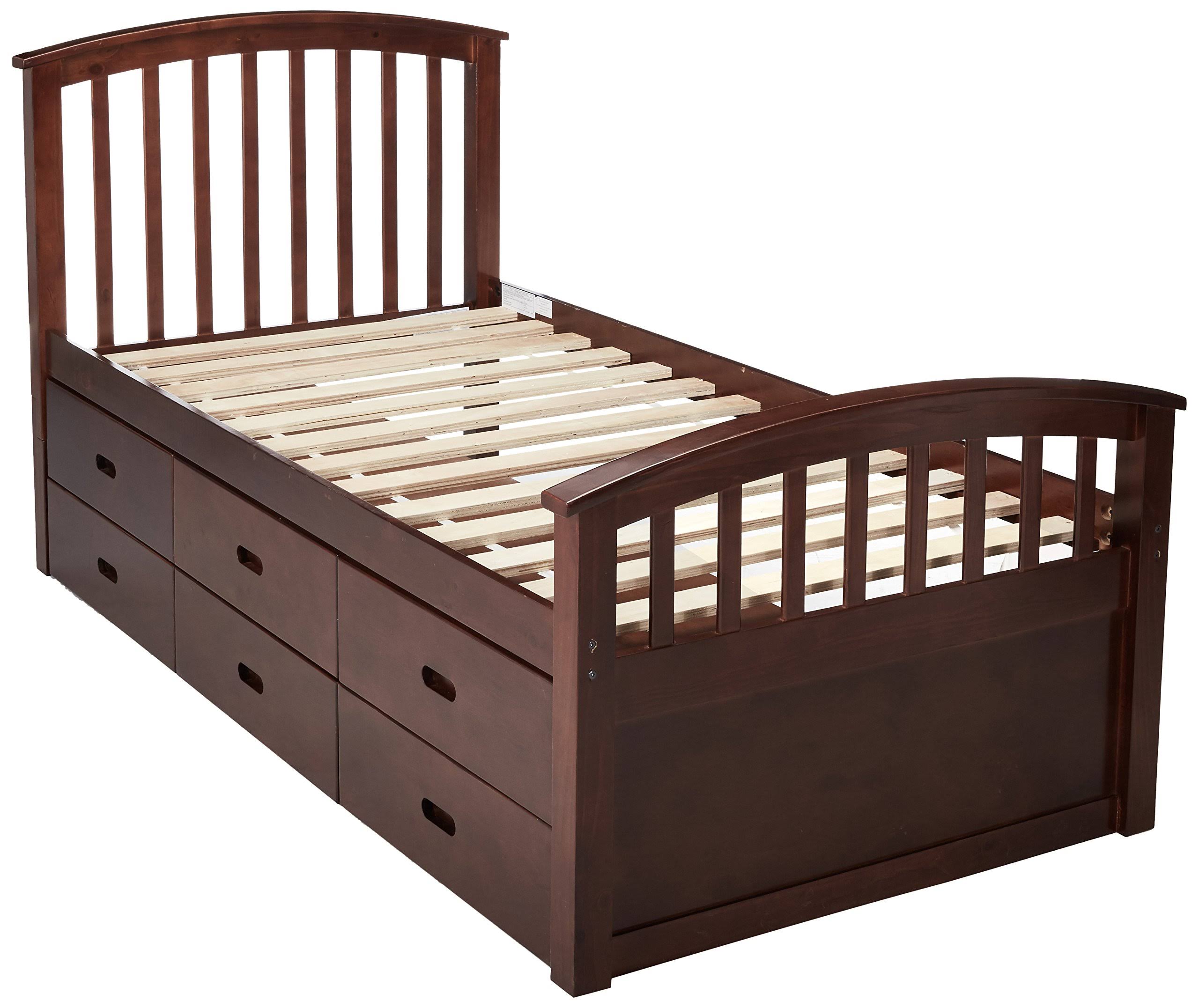 6 Drawer Twin Storage Bed S8934