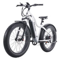 Silver 750W 48V 26" x 4" Fat Tire Electric Mountain Bike B4602