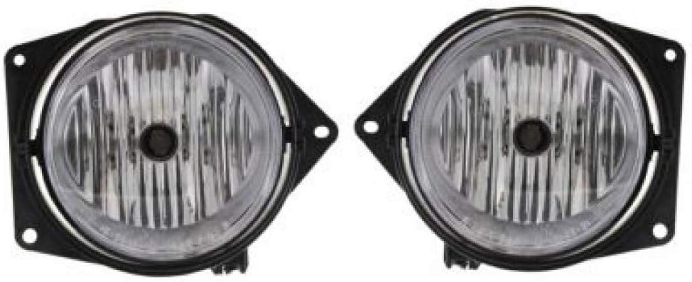 Fog Light Pair for Hummer H3 2006-2010 B32586