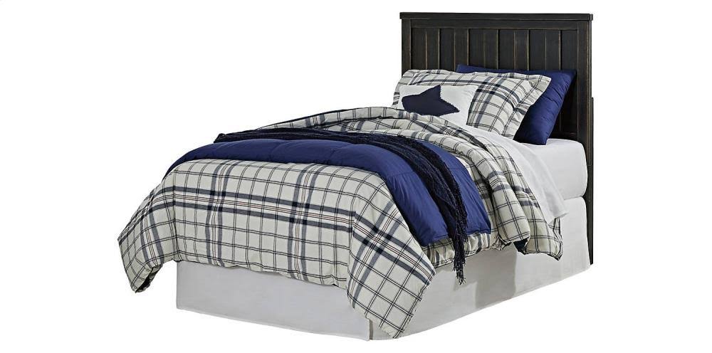 Black Twin Panel Headboard H482474